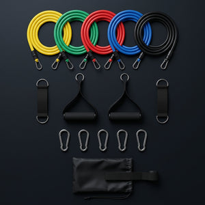 BasePlate 150 pound resistance band configuration