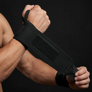 Adjustable elastic BasePlate wrist wrap